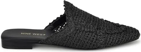 Nine West Cleigha Women's Flat Shoes Black : 7 M, Rubber - Image 5