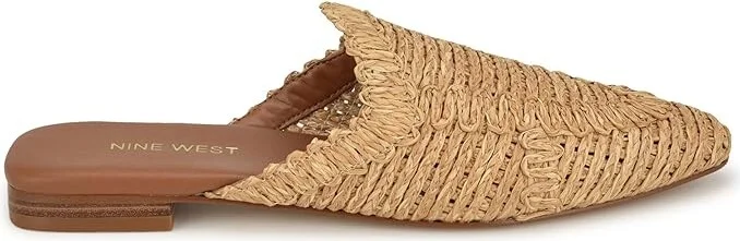Nine West Cleigha Women's Flat Shoes Light Natural : 5.5 M, Rubber - Image 5