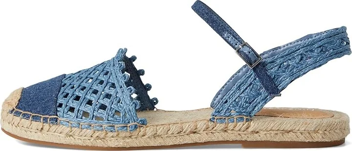 Nine West Darby Women's Dress Sandals Blue Denim : 8.5 M, Synthetic - Image 6