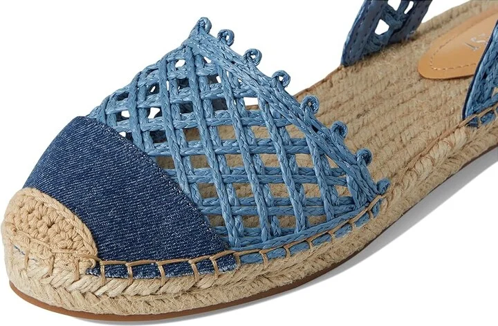 Nine West Darby Women's Dress Sandals Blue Denim : 8.5 M, Synthetic - Image 7
