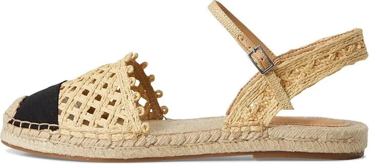 Nine West Darby Women's Dress Sandals Light Natural/Black : 6 M, Synthetic - Image 6
