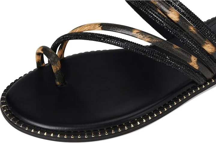 Nine West Dashin Women's Dress Sandals Black/Leopard : 9.5 M, Synthetic - Image 7