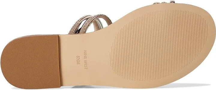 Nine West Dashin Women's Dress Sandals Light Natural : 6.5 M, Synthetic - Image 3