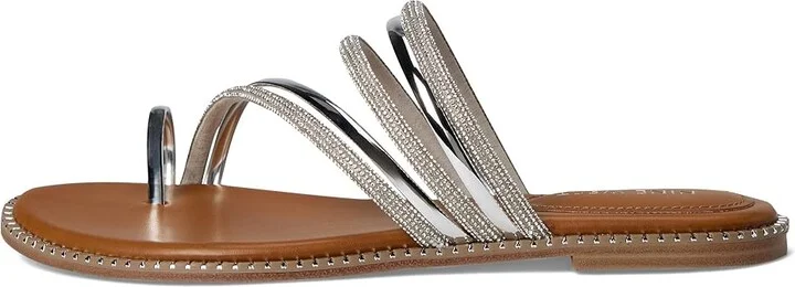 Nine West Dashin Women's Dress Sandals Silver : 9.5 M, Synthetic - Image 6