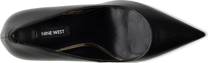 Nine West Deonne High Women's Heels Black : 5.5 M, Leather/Rubber - Image 2