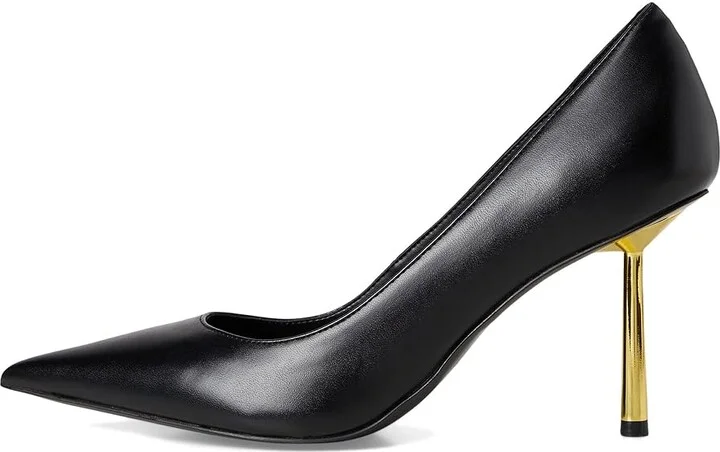 Nine West Deonne High Women's Heels Black : 5.5 M, Leather/Rubber - Image 6