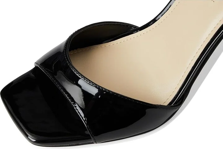 Nine West Devans Women's Dress Sandals Black Patent : 9 M, Faux Leather/Synthetic - Image 7
