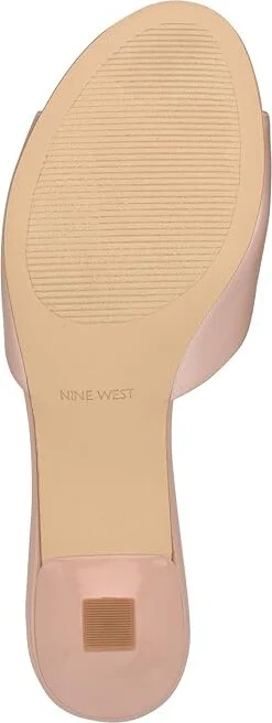 Nine West Dhalia Women's Sandals Light Pink Satin : 7 M, Rubber/Synthetic - Image 3