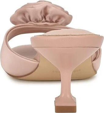 Nine West Dhalia Women's Sandals Light Pink Satin : 7 M, Rubber/Synthetic - Image 4
