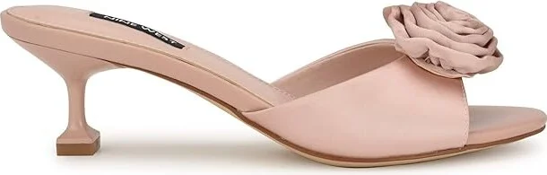 Nine West Dhalia Women's Sandals Light Pink Satin : 7 M, Rubber/Synthetic - Image 6