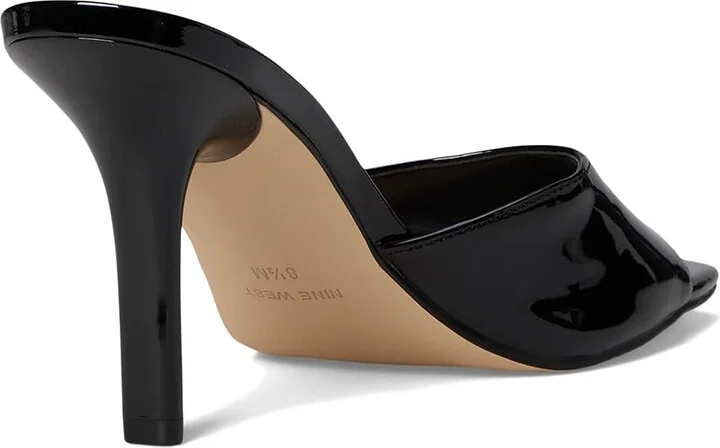 Nine West Disko Women's Dress Sandals Black Patent : 8 M, Synthetic - Image 4
