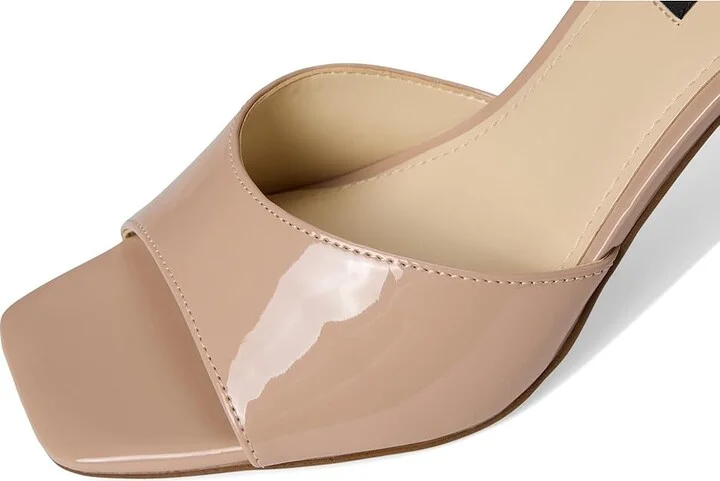 Nine West Disko Women's Dress Sandals Light Natural Patent : 10 M, Synthetic - Image 7