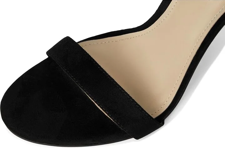 Nine West Donatela 2 Women's Sandals Black : 11 M, Suede - Image 2