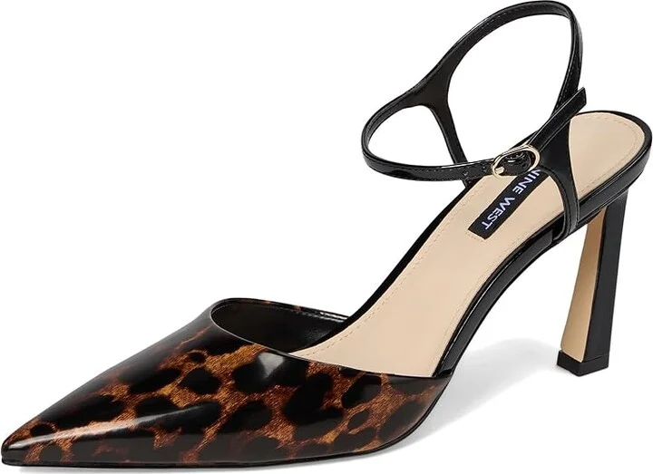 Nine West Dres Women's Shoes Leopard/Black : 6 M, Synthetic - Image 5