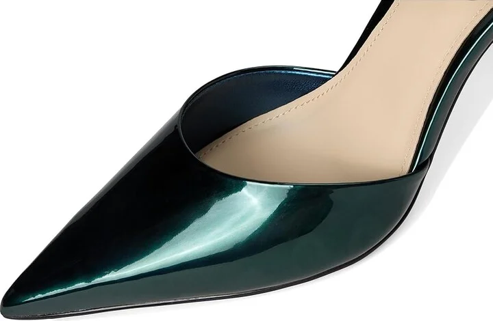 Nine West Dres Women's Shoes Teal Mirror Metallic : 7 M, Synthetic - Image 7