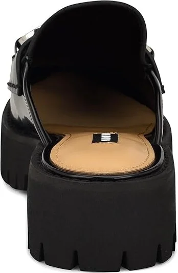 Nine West Duntal Women's Flat Shoes Black Patent : 9.5 M, Leather - Image 4