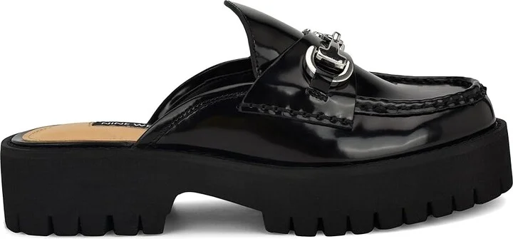 Nine West Duntal Women's Flat Shoes Black Patent : 9.5 M, Leather - Image 6