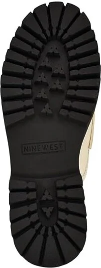 Nine West Duntal Women's Flat Shoes Cream Patent : 5.5 M, Leather - Image 3