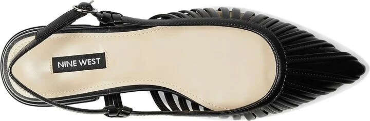 Nine West Duria Women's Shoes Black : 5 M, Leather/Rubber - Image 2