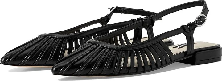 Nine West Duria Women's Shoes Black : 5 M, Leather/Rubber
