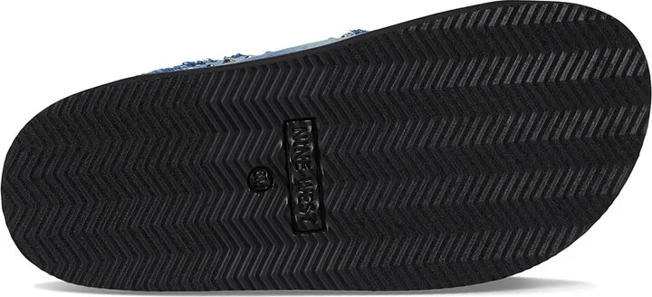 Nine West Eleny Women's Wedge Shoes Light Blue Denim : 5.5 M, Synthetic - Image 3