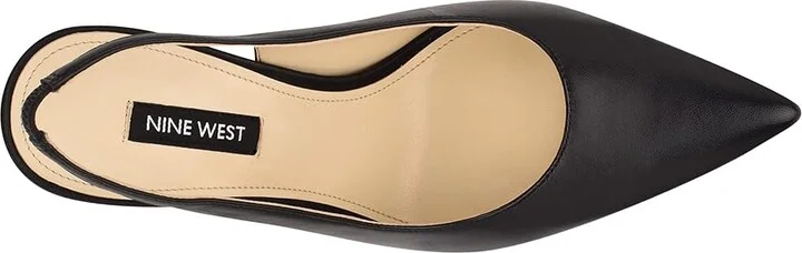 Nine West Feather Women's Shoes Black : 5 M, Leather - Image 2