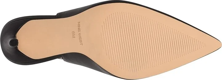 Nine West Feather Women's Shoes Black : 5 M, Leather - Image 3