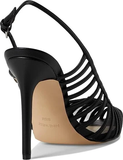 Nine West Filane Women's Shoes Black : 8 M, Leather - Image 4