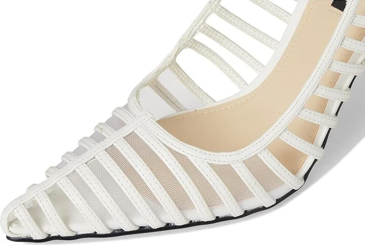 Nine West Filane Women's Shoes White : 5.5 M, Leather - Image 7