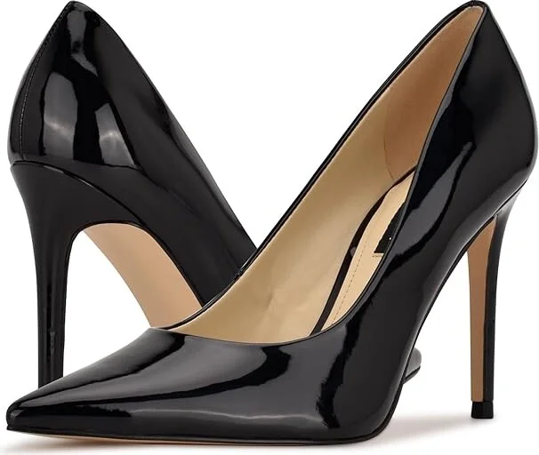 Nine West Fresh 3 Women's Shoes Black Patent : 5.5 M, Synthetic