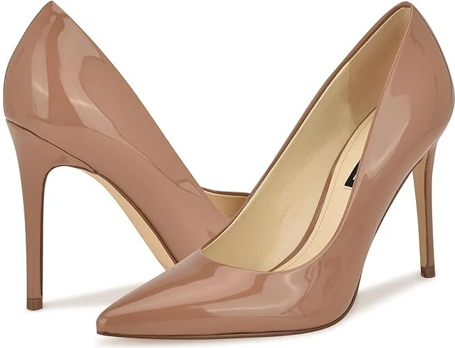 Nine West Fresh 3 Women's Shoes Medium Natural Patent : 8.5 M, Synthetic