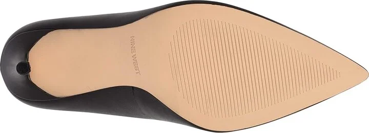 Nine West Fresh High Women's Heels Black Leather : 7 M - Image 3
