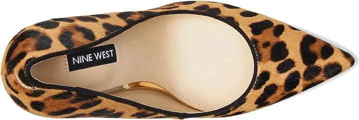 Nine West Fresh High Women's Heels Leopard : 8 M, Synthetic - Image 2