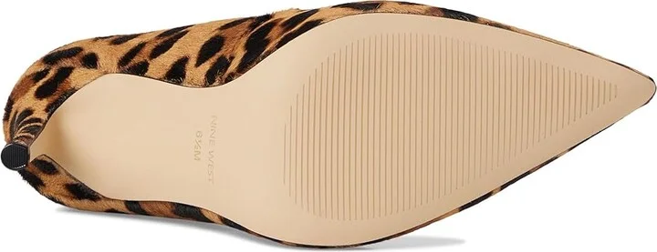 Nine West Fresh High Women's Heels Leopard : 8 M, Synthetic - Image 3
