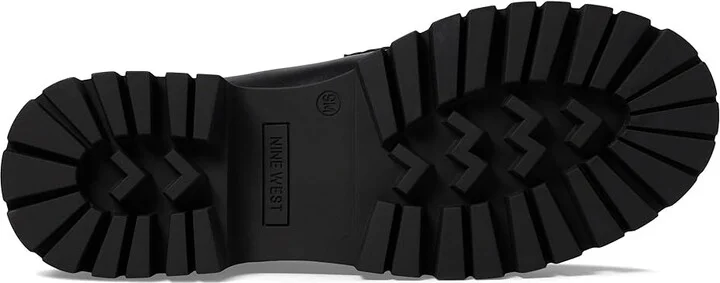 Nine West Gables 3 Women's Flat Shoes Black : 5.5 M, Leather - Image 3