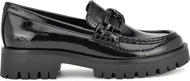Nine West Gables 3 Women's Flat Shoes Black Patent : 5.5 M, Leather - Image 7