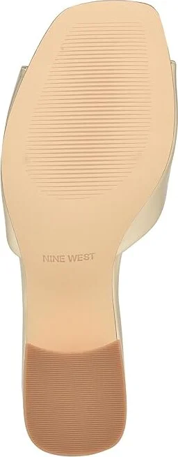Nine West Gagen Women's Sandals Gold : 9.5 M, Leather - Image 3