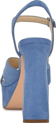 Nine West Glows 2 Women's Shoes Medium Blue Suede : 10 M - Image 4