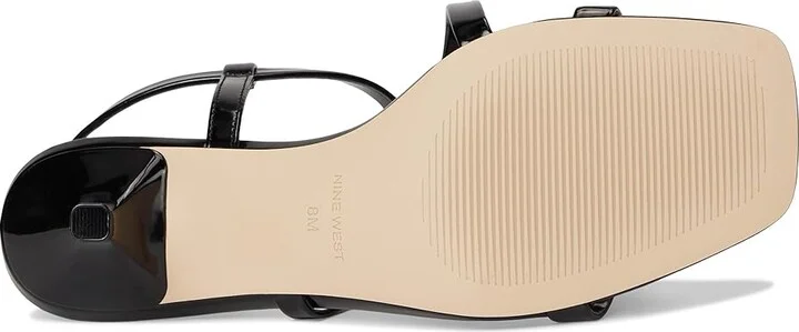 Nine West Hanni Women's Wedge Shoes Black Patent : 7 M, Leather/Rubber - Image 3