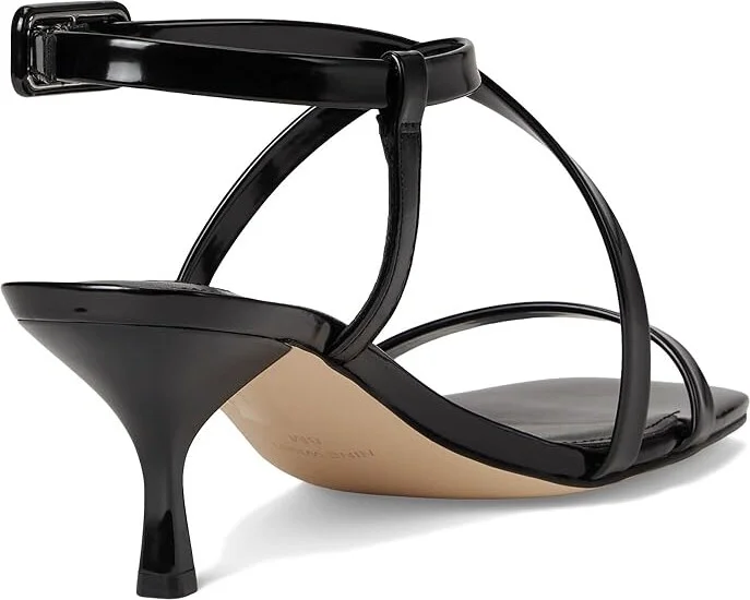 Nine West Hanni Women's Wedge Shoes Black Patent : 7 M, Leather/Rubber - Image 4