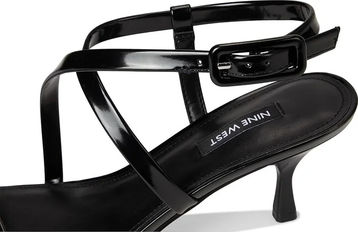 Nine West Hanni Women's Wedge Shoes Black Patent : 7 M, Leather/Rubber - Image 7