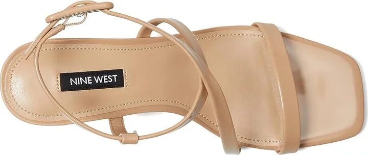 Nine West Hanni Women's Wedge Shoes Light Natural Patent : 6.5 M, Leather/Rubber - Image 2