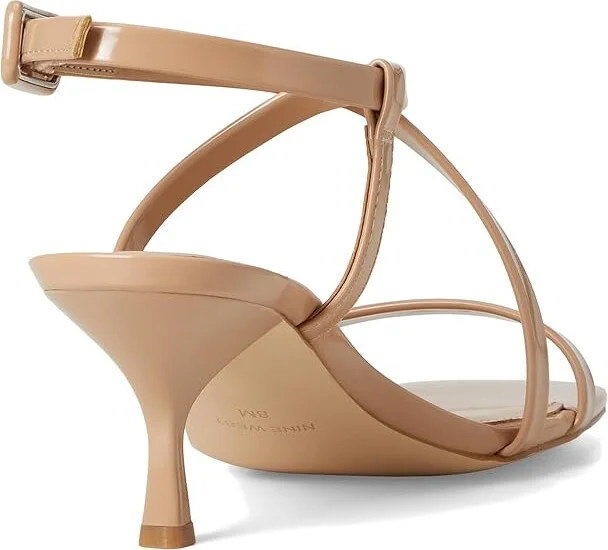 Nine West Hanni Women's Wedge Shoes Light Natural Patent : 6.5 M, Leather/Rubber - Image 4