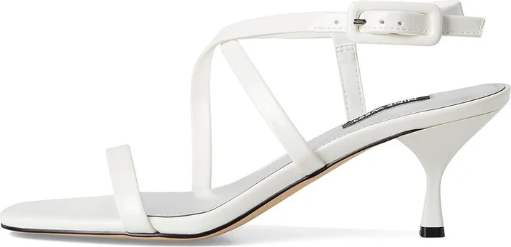 Nine West Hanni Women's Wedge Shoes White Patent : 8 M, Leather/Rubber - Image 6