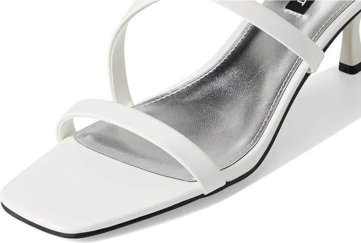 Nine West Hanni Women's Wedge Shoes White Patent : 8 M, Leather/Rubber - Image 7