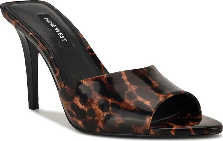 Dark Brown/Black Leopard Print