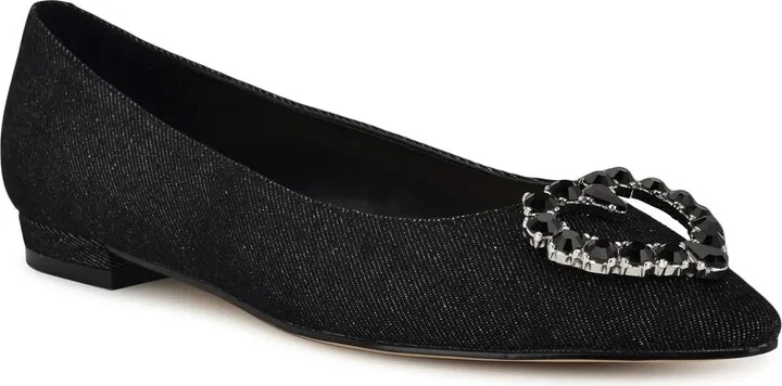Nine West Hearts Flat