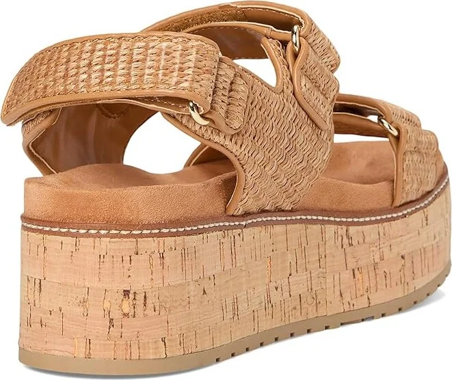 Nine West Heavin Women's Dress Sandals Dark Natural : 8.5 M, Synthetic - Image 4