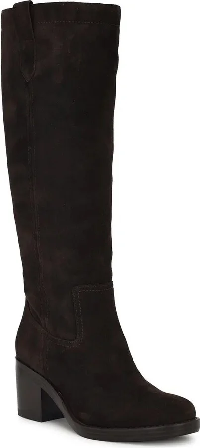 Dark Brown Suede