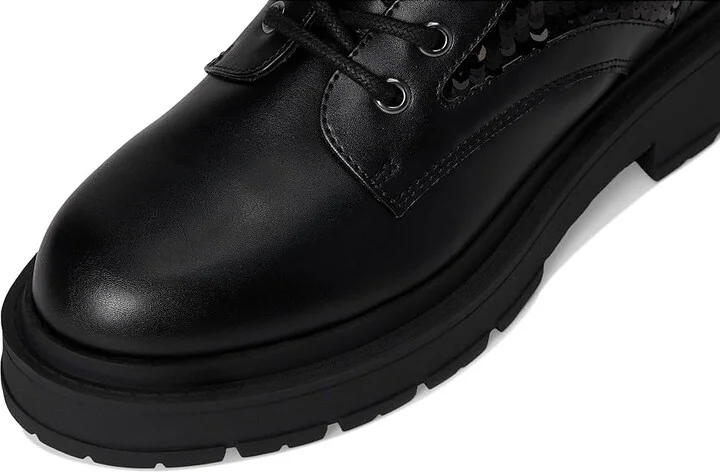 Nine West Hediy Women's Boots Black Smooth/Black Sequin : 5.5 M, Synthetic - Image 2